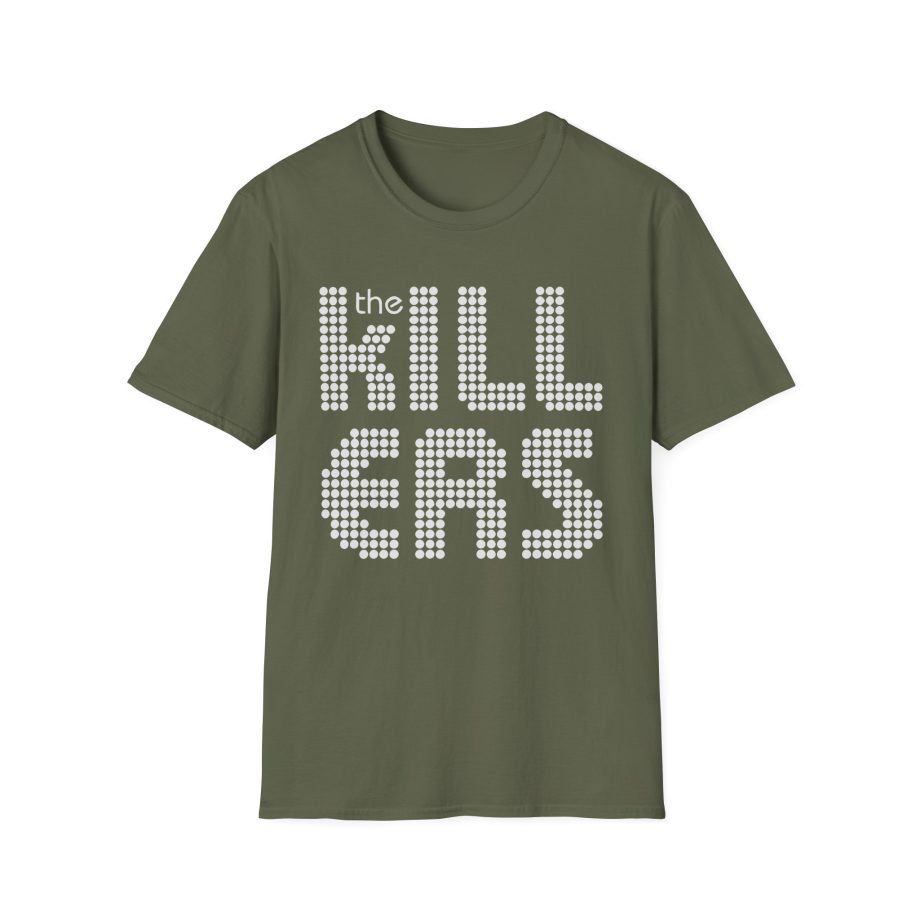 TK Distressed Stacked Logo Unisex Softstyle T-Shirt