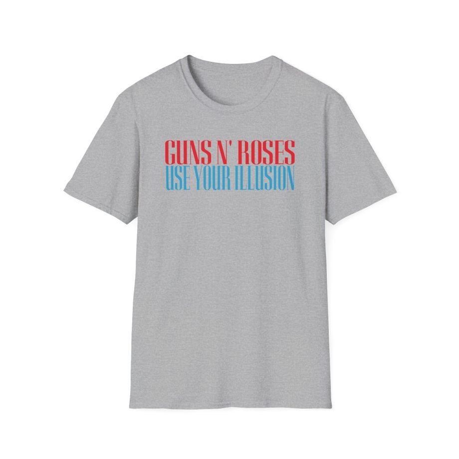 Guns N Roses Use Your Illusion Unisex Softstyle T-Shirt