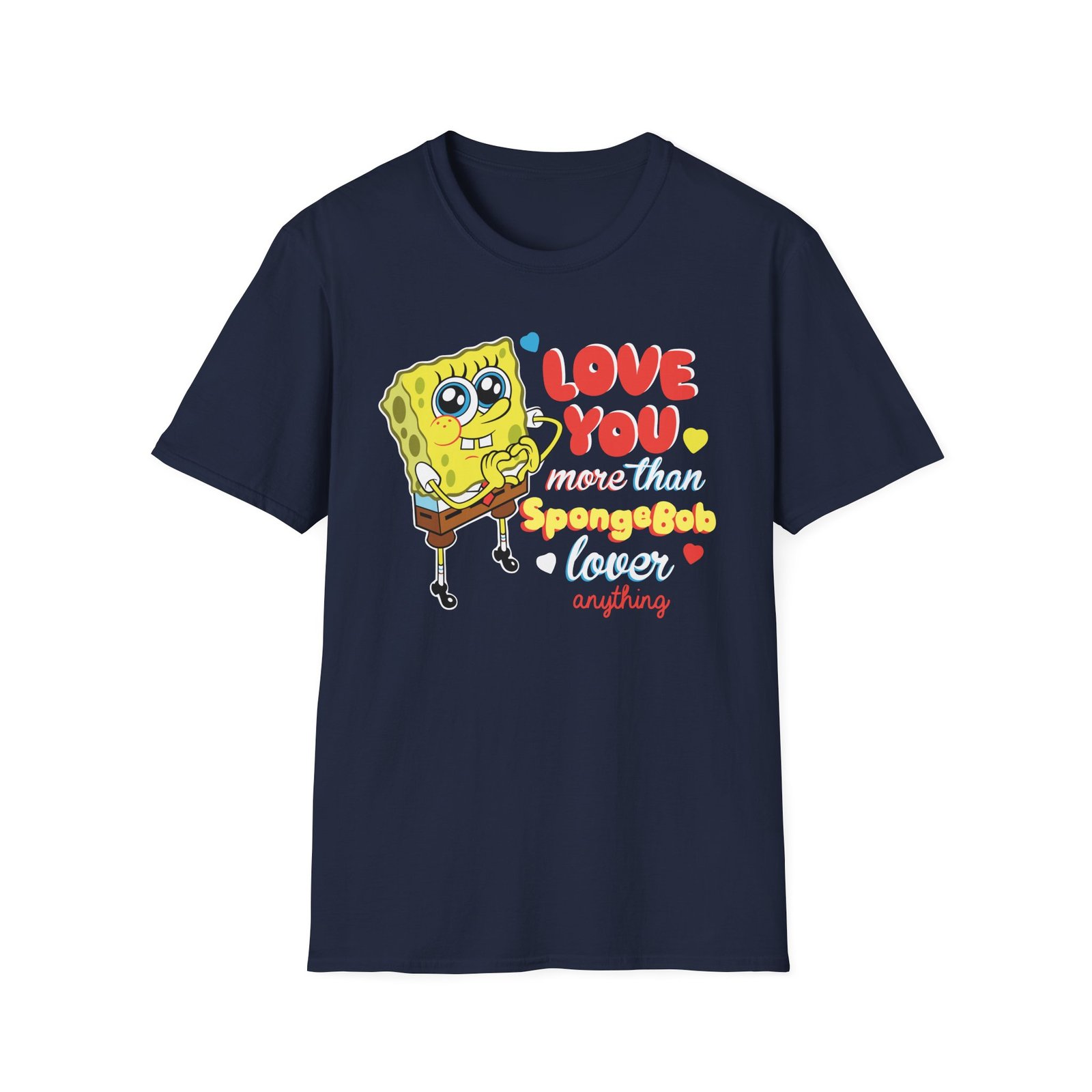 Spongebob Valentine's Day Unisex Softstyle T-Shirt