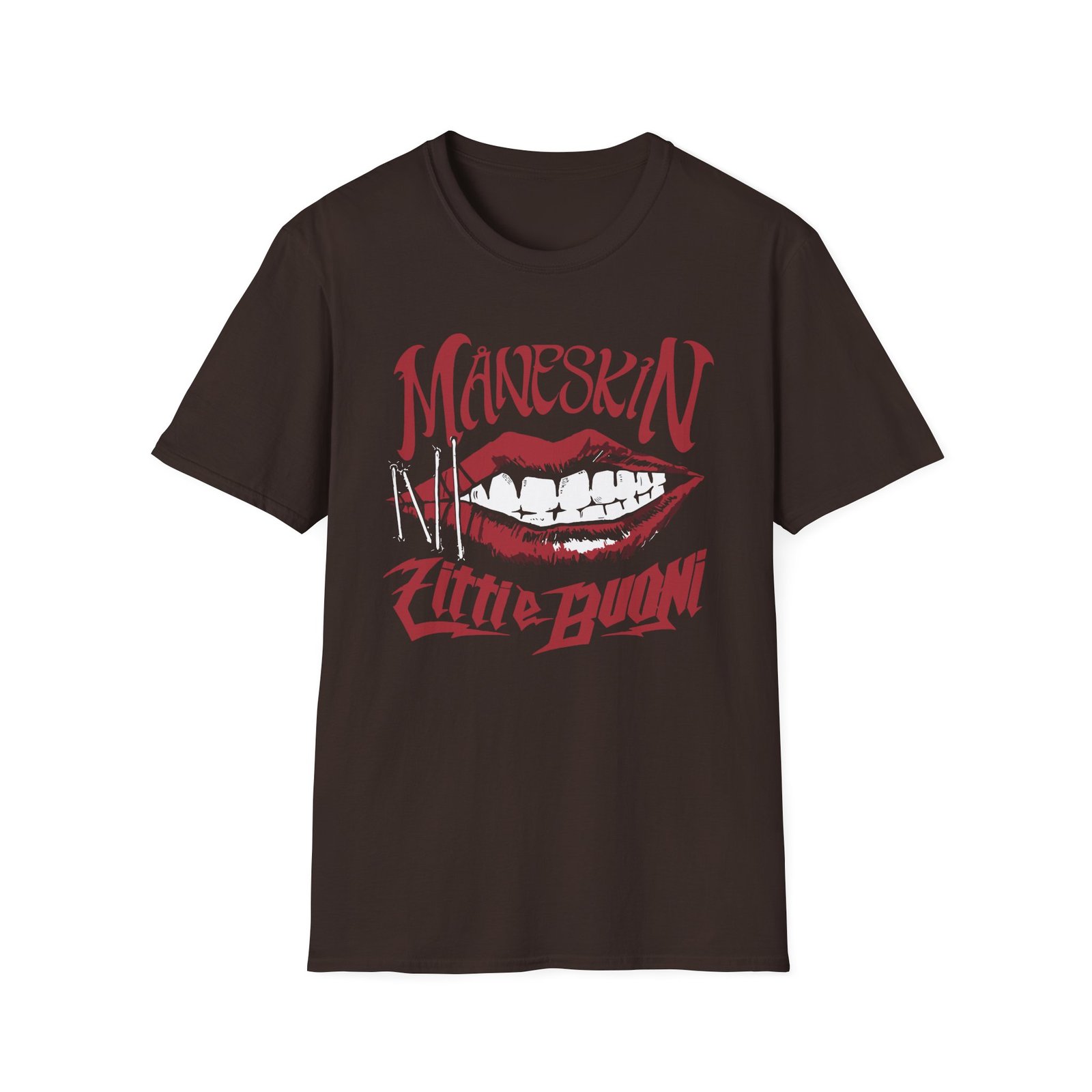 Maneskin Logo Unisex Softstyle T-Shirt