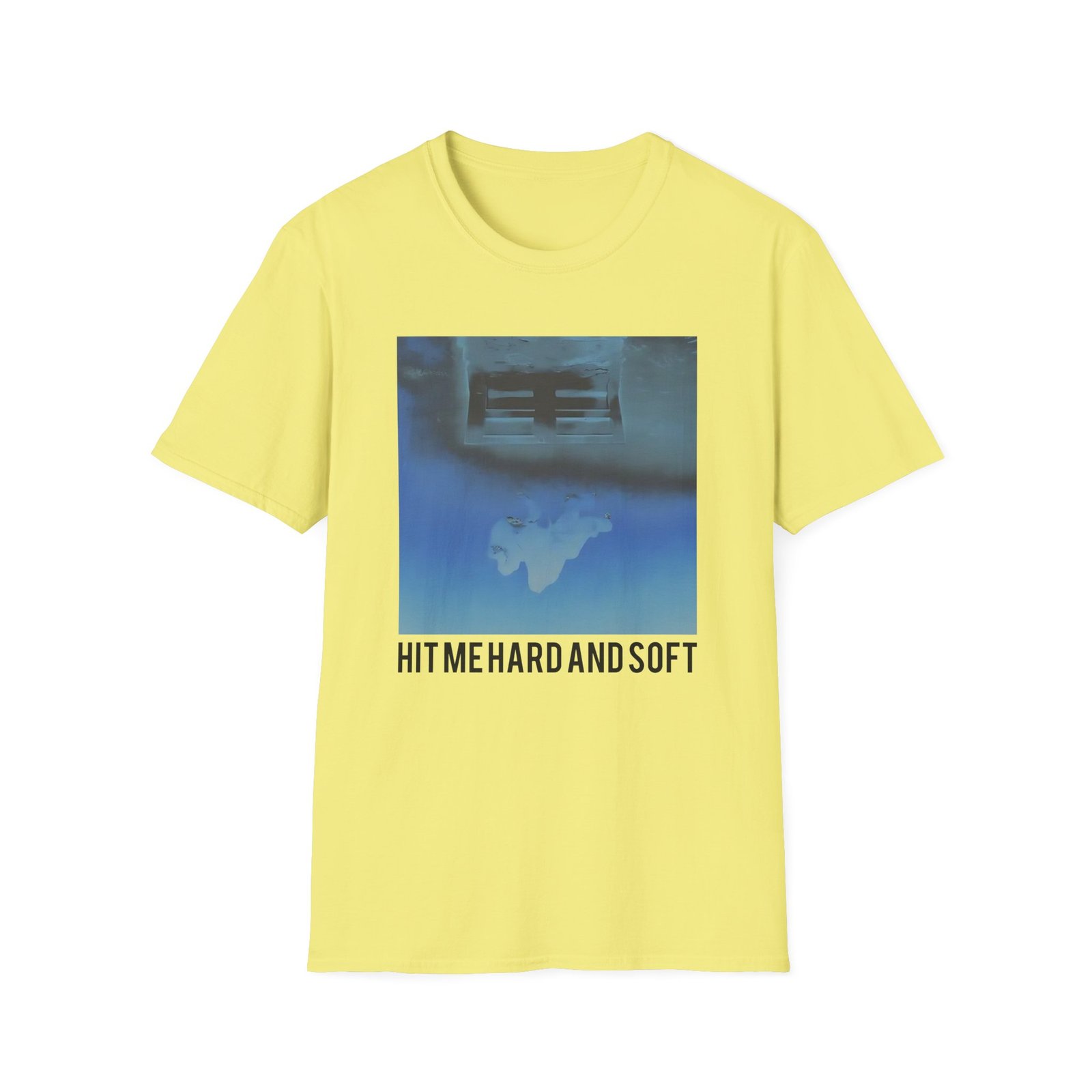 BE Hit Me Hard and Soft Cover Unisex Softstyle T-Shirt