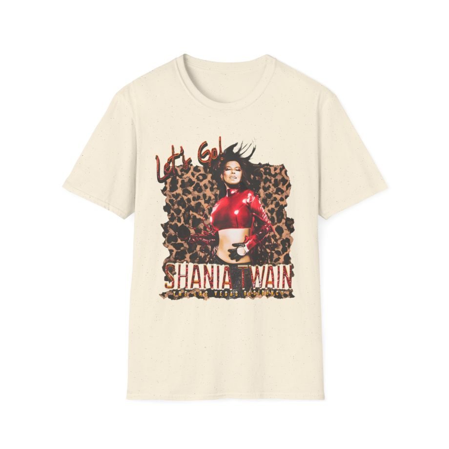 ST Scoop Leopard Unisex Softstyle T-Shirt