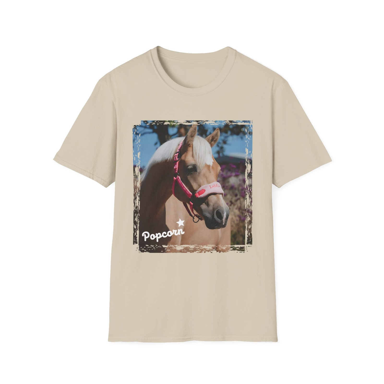 Harlow and Popcorn Unisex Softstyle T-Shirt