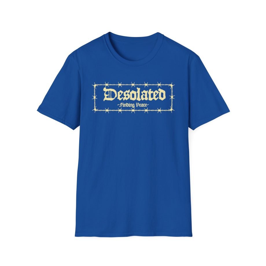 Desolated Finding Peace Unisex Softstyle T-Shirt