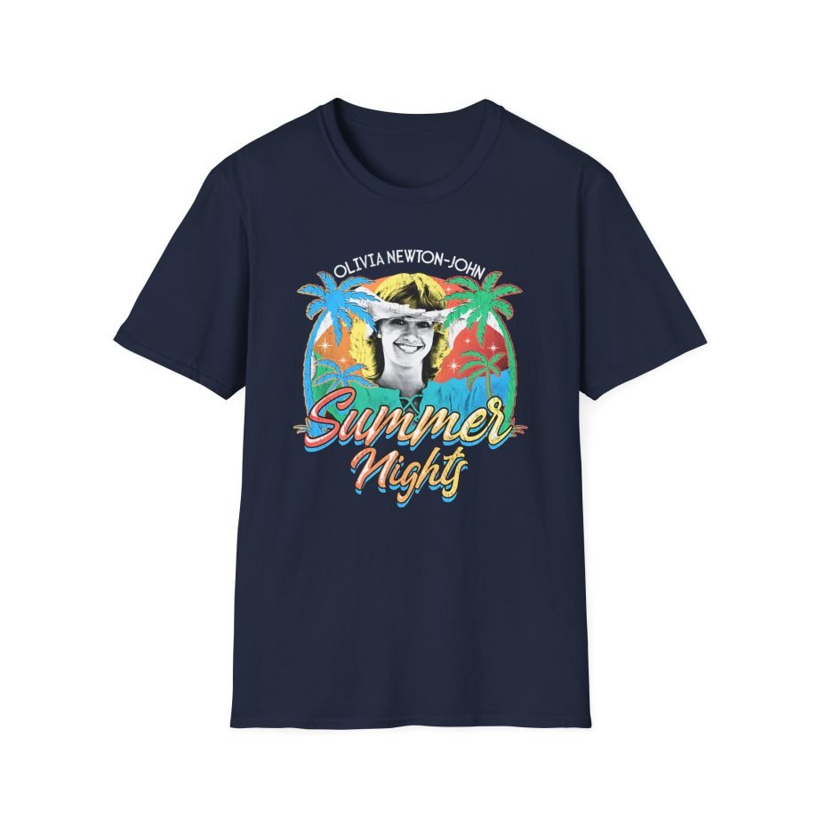 Olivia Newton John Summer Nights Unisex Softstyle T-Shirt