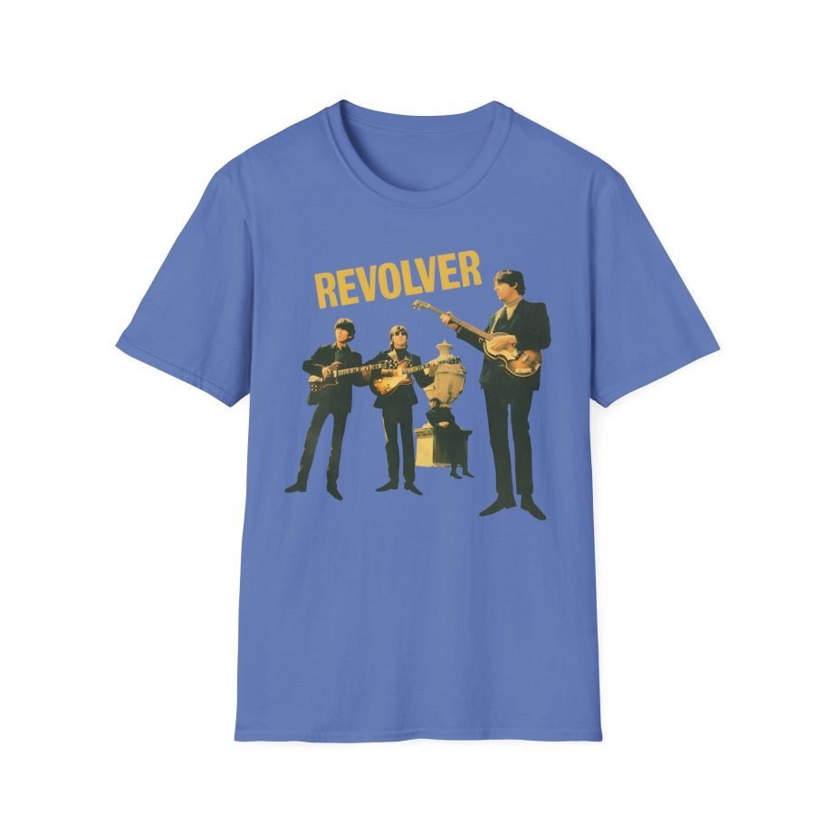 The Beatles Revolver Band Photo Unisex Softstyle T-Shirt