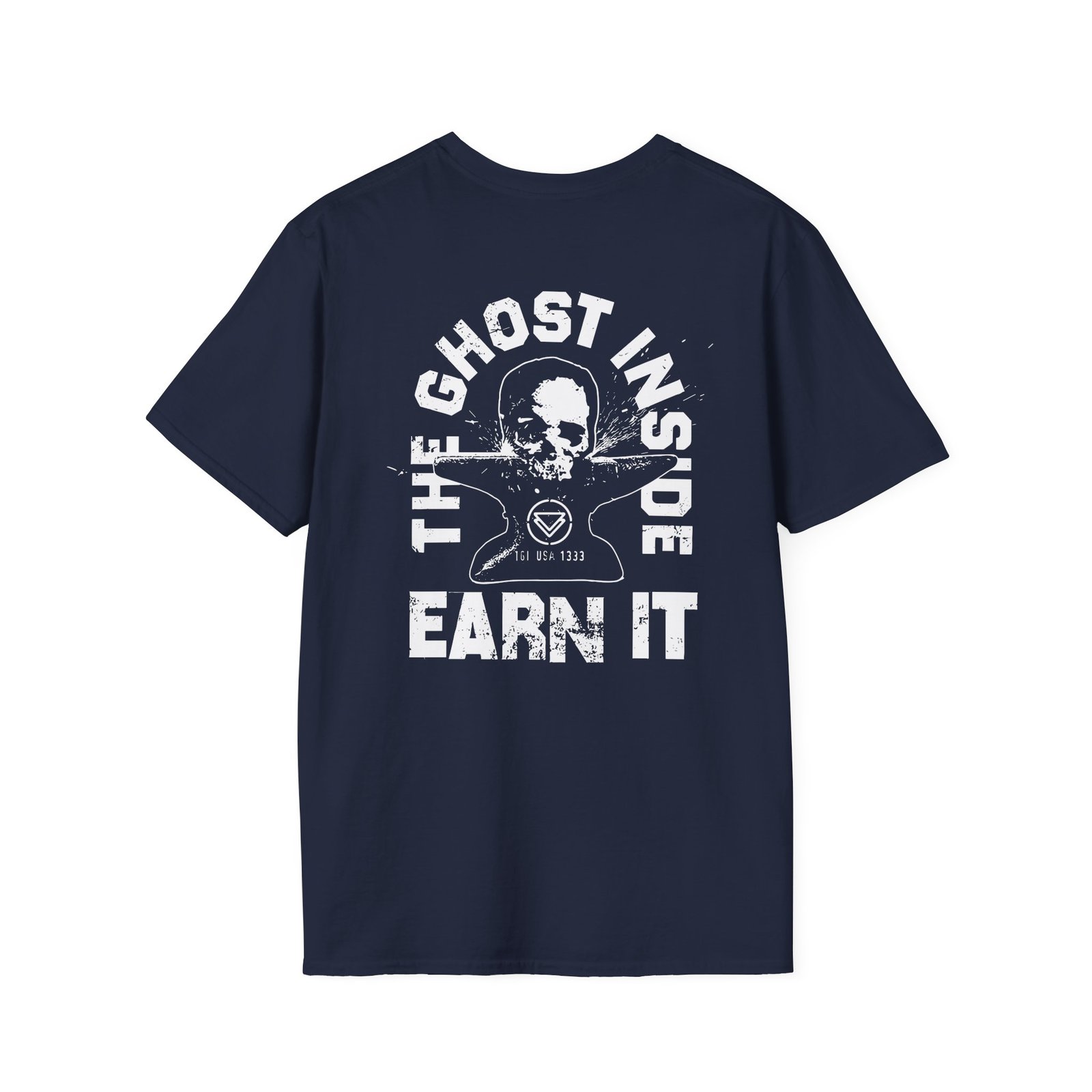 The Ghost Inside Anvil Skull Unisex Softstyle T-Shirt