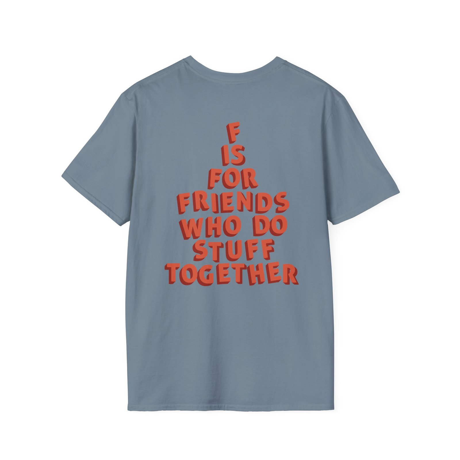 Spongebob Do Stuff Together Unisex Softstyle T-Shirt