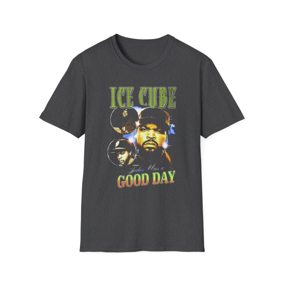 Ice Cube Good Day Photo Collage Unisex Softstyle T-Shirt