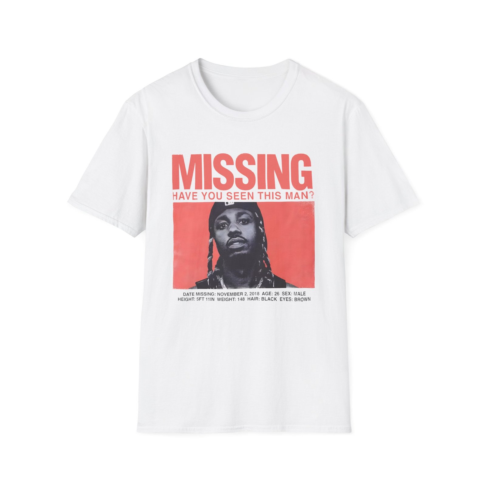 Metro Boomin Missing Poster Unisex Softstyle T-Shirt