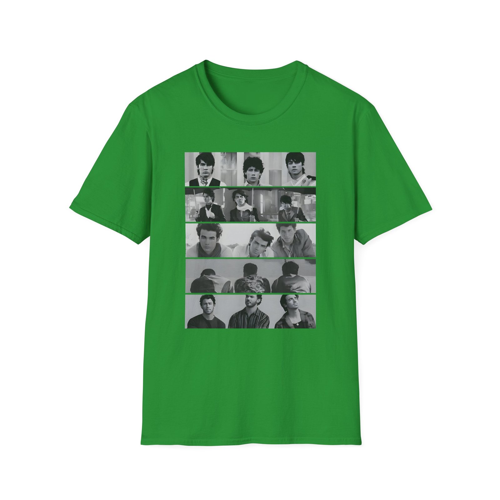 Jonas Brothers Tracklist Unisex Softstyle T-Shirt
