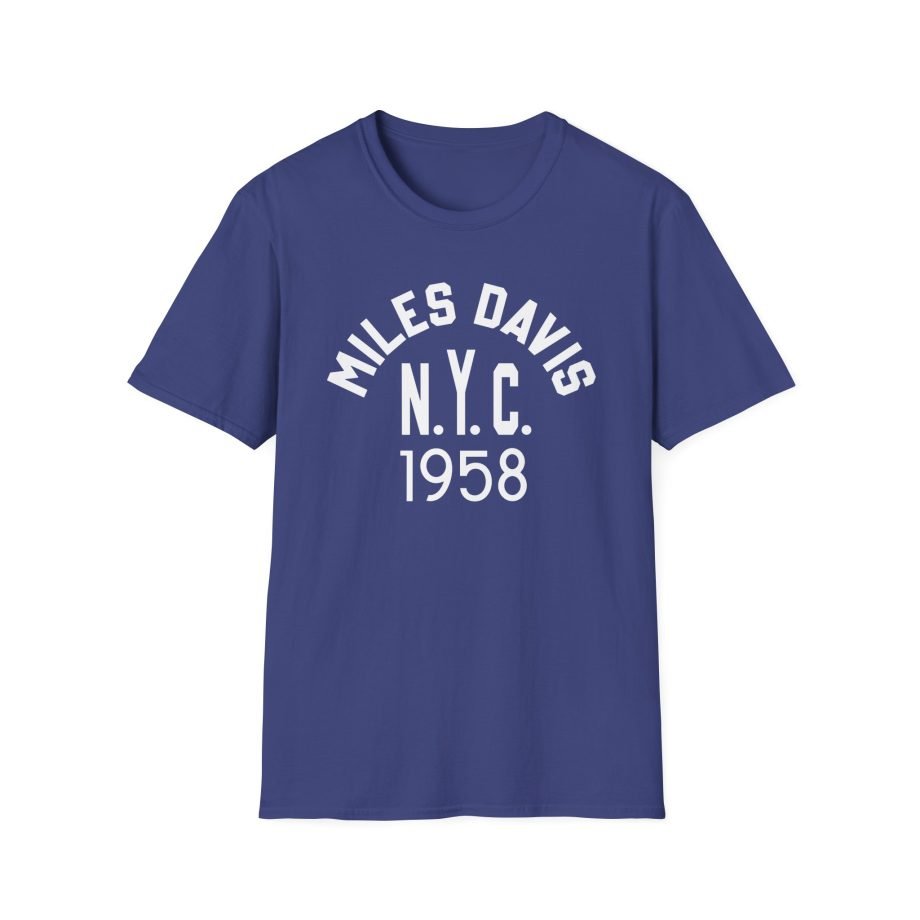 Miles Davis 1958 Unisex Softstyle T-Shirt