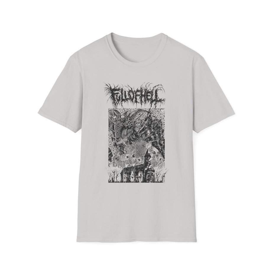 Full of Hell Purple Goat Church Unisex Softstyle T-Shirt