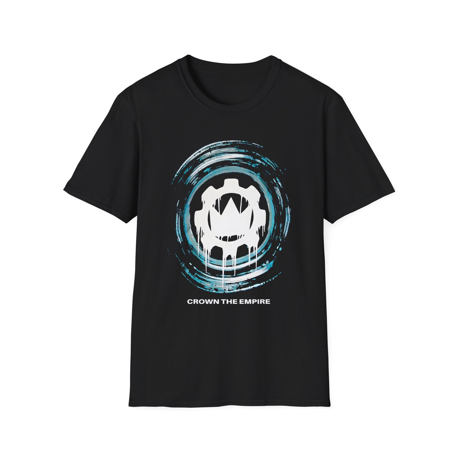 Crown the Empire Circular COG Unisex Softstyle T-Shirt