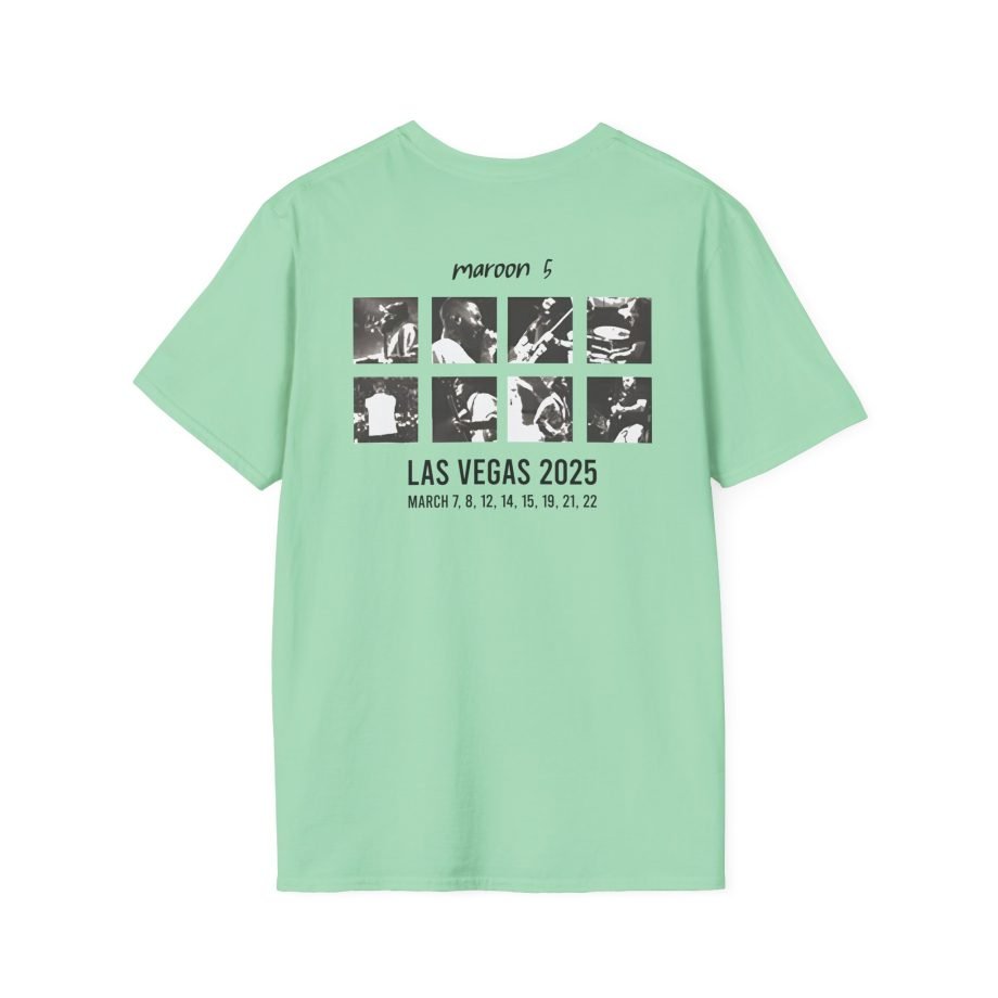 Adam Levine M5LV 2025 Grid Unisex Softstyle T-Shirt