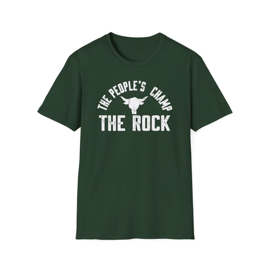 Dwayne Johnson The People's Champ Unisex Softstyle T-Shirt
