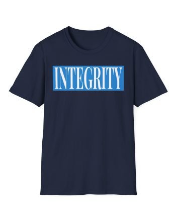Integrity In Contrast Unisex Softstyle T-Shirt