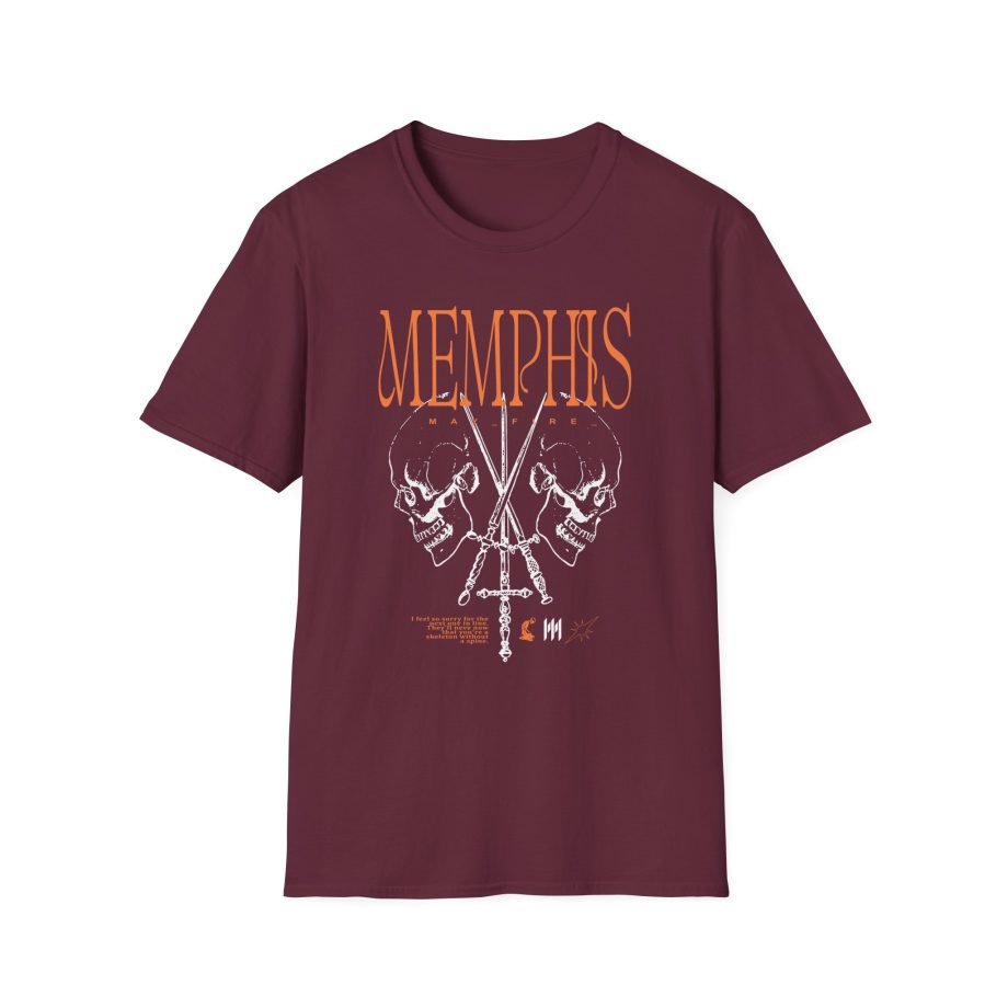 Memphis May Fire Crossed Swords Unisex Softstyle T-Shirt