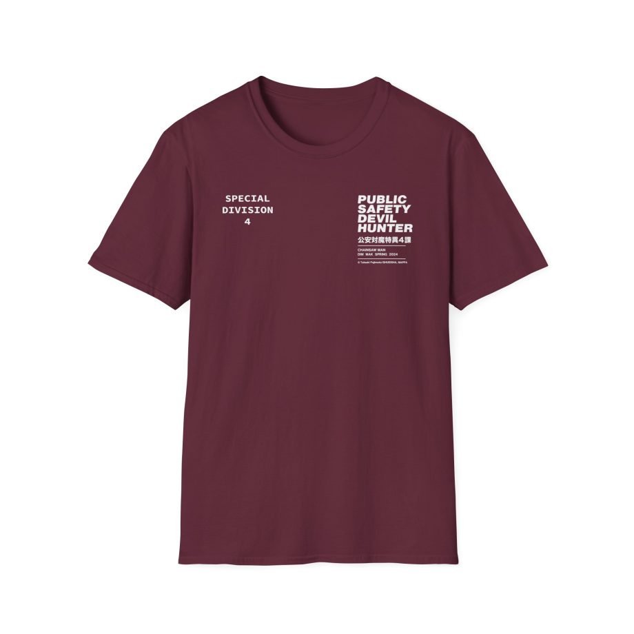Chainsaw Man X Dim Mak Public Safety Unisex Softstyle T-Shirt