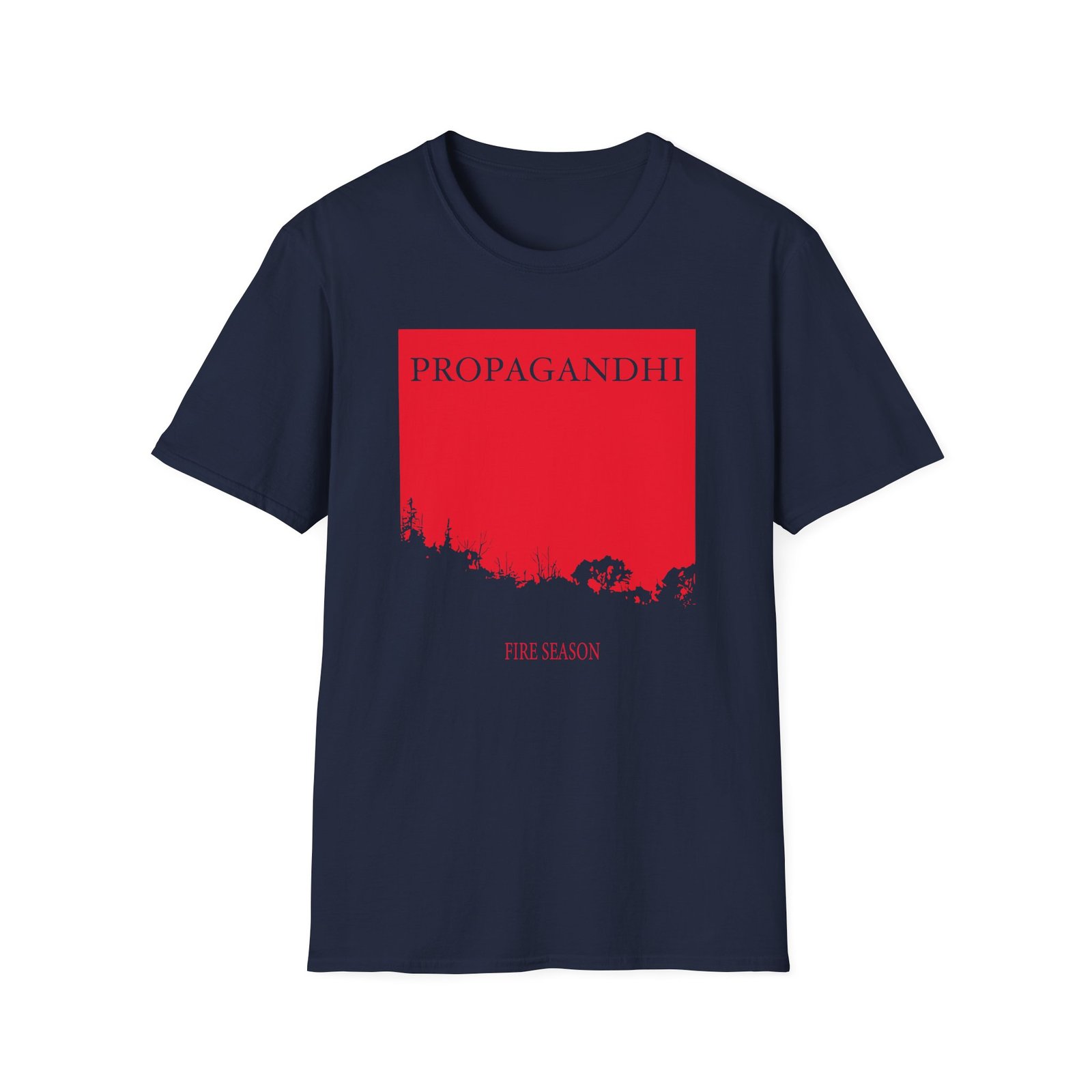 Propagandhi Fire Season Unisex Softstyle T-Shirt