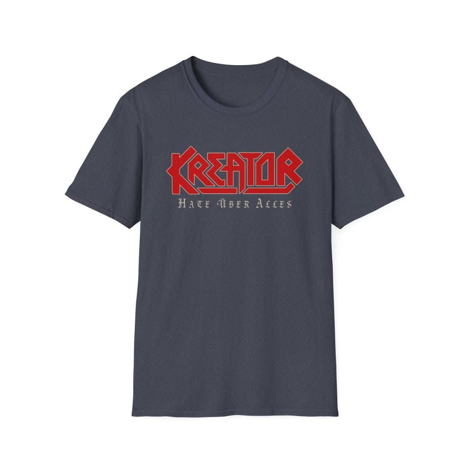 Kreator Hate Über Alles Logo Unisex Softstyle T-Shirt