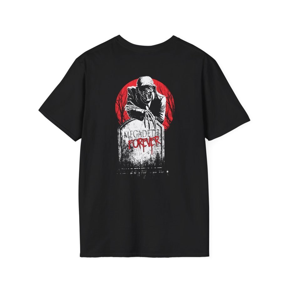 Megadeth Tombstone Vic Unisex Softstyle T-Shirt