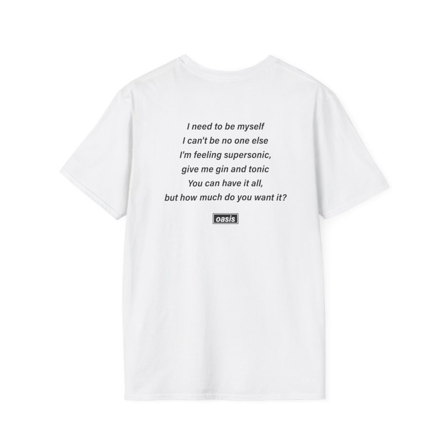 Oasis Supersonic Unisex Softstyle T-Shirt
