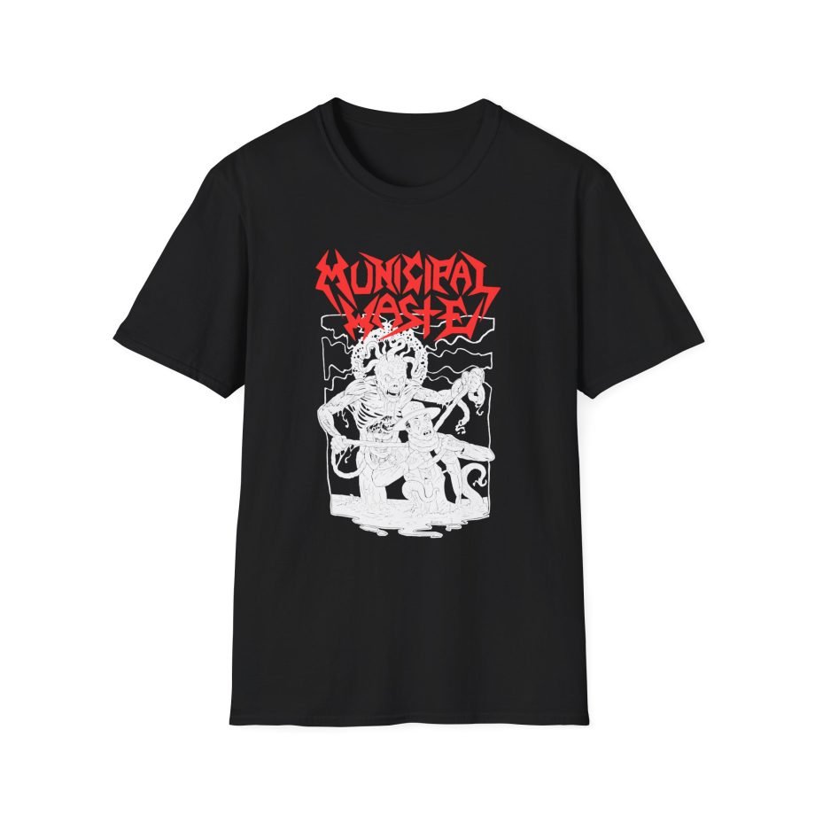 Municipal Waste Cop Strangler Unisex Softstyle T-Shirt