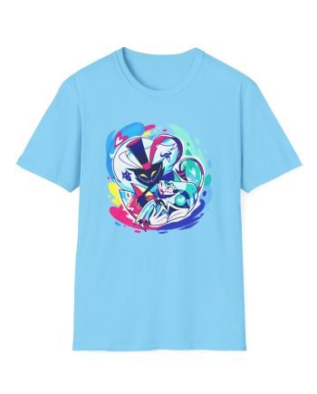 Helluva Boss Ozzie & Fizz Micro Ribbed Unisex Softstyle T-Shirt