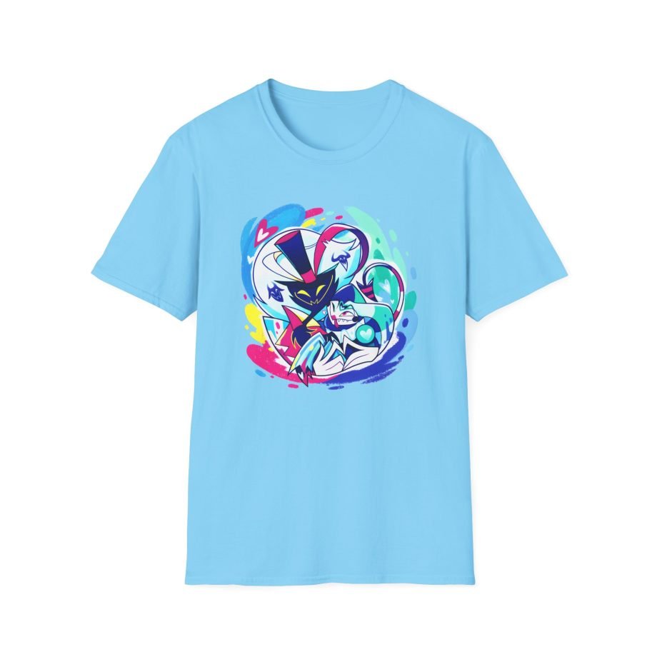Helluva Boss Ozzie & Fizz Micro Ribbed Unisex Softstyle T-Shirt