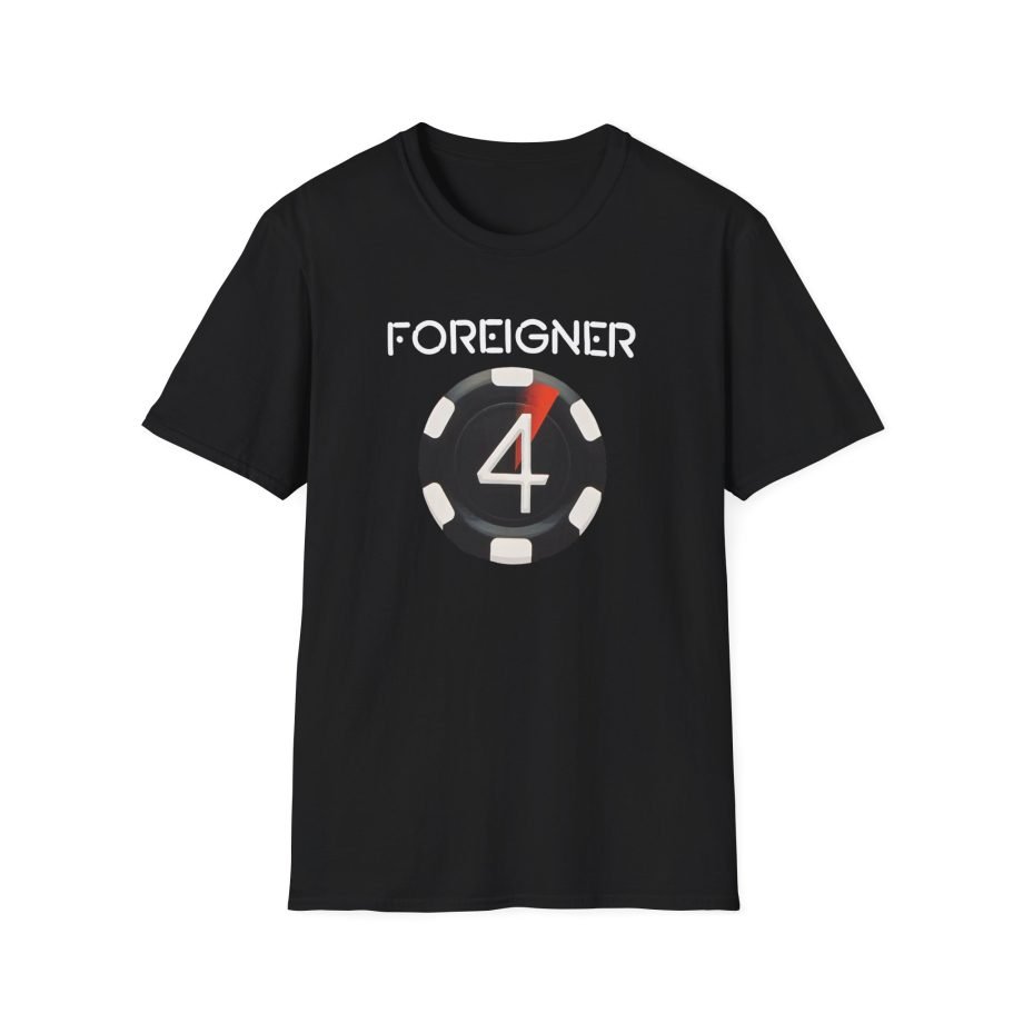 Foreigner 4 Poker Chip  Unisex Softstyle T-Shirt