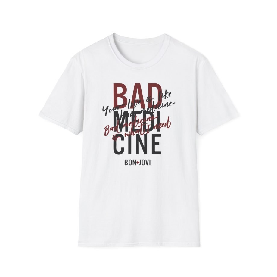 Bon Jovi Bad Medicine Unisex Softstyle T-Shirt