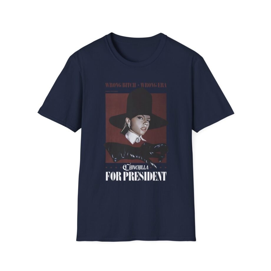 Chinchilla for President Unisex Softstyle T-Shirt