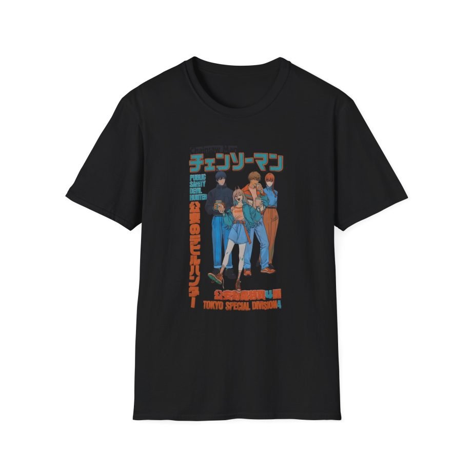 Chainsaw Man Group Unisex Softstyle T-Shirt