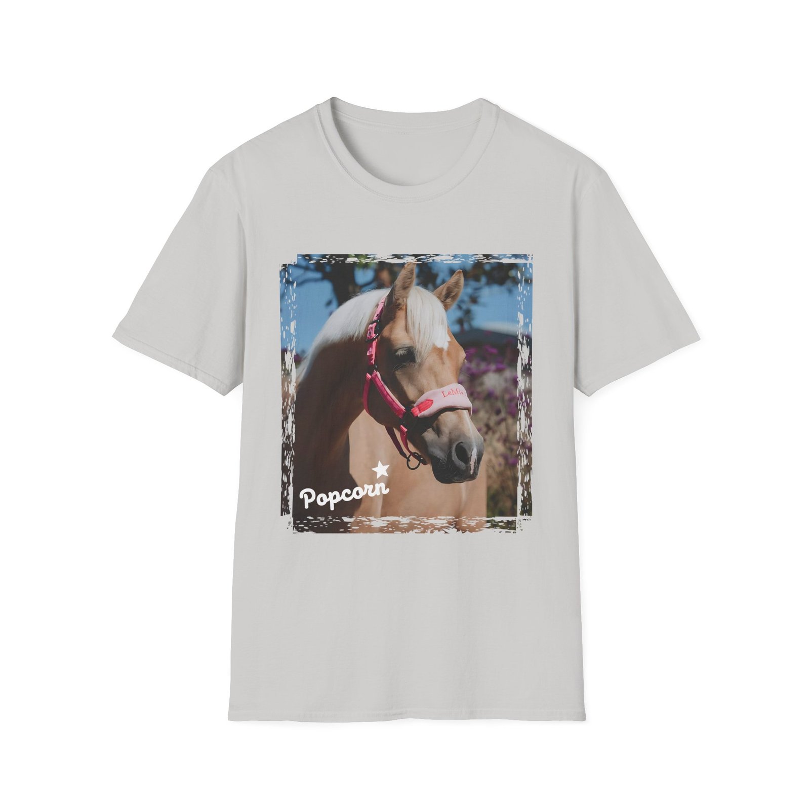 Harlow and Popcorn Unisex Softstyle T-Shirt