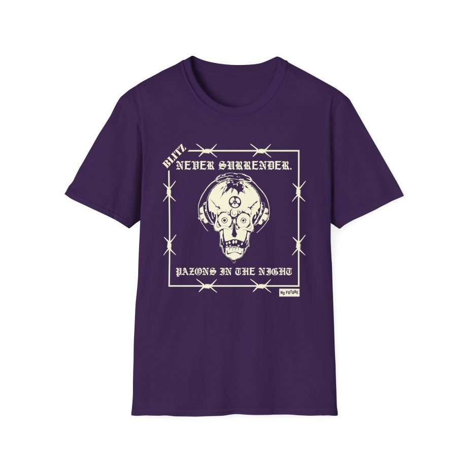 Blitz Never Surrender Unisex Softstyle T-Shirt