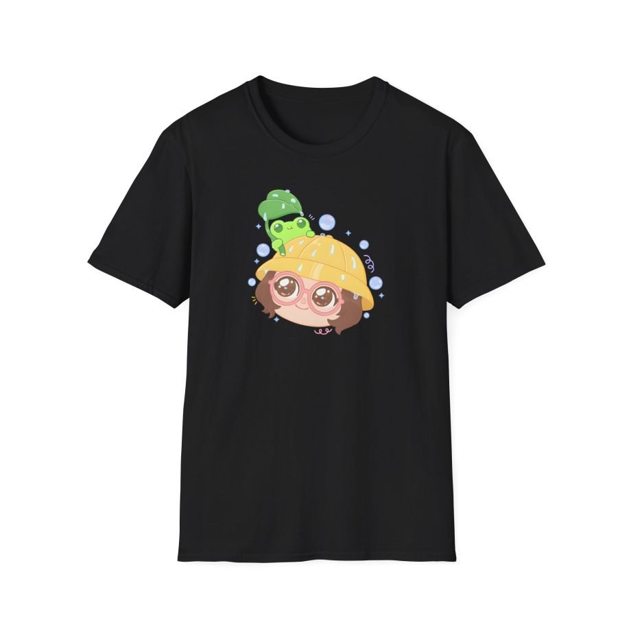 Froggy Crossing Rainy Unisex Softstyle T-Shirt