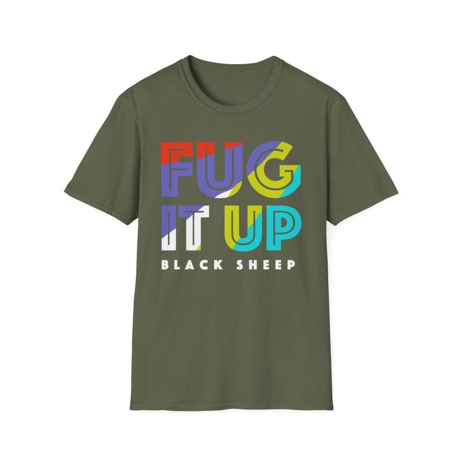 Black Sheep Fug It Up Unisex Softstyle T-Shirt