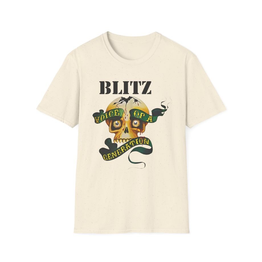 Blitz Voice Of A Generation Unisex Softstyle T-Shirt