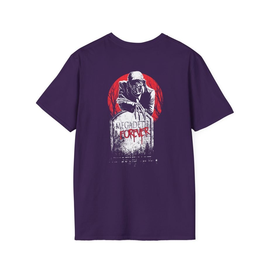 Megadeth Tombstone Vic Unisex Softstyle T-Shirt