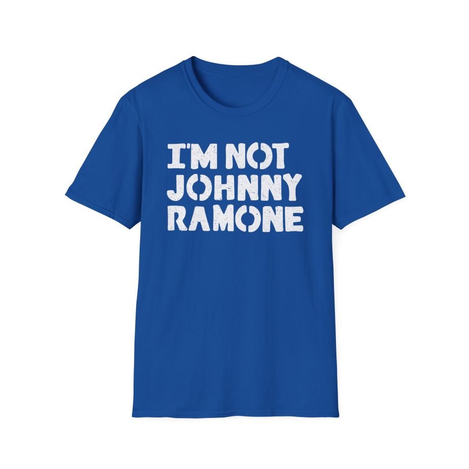 I'm Not Johnny Ramone Unisex Softstyle T-Shirt