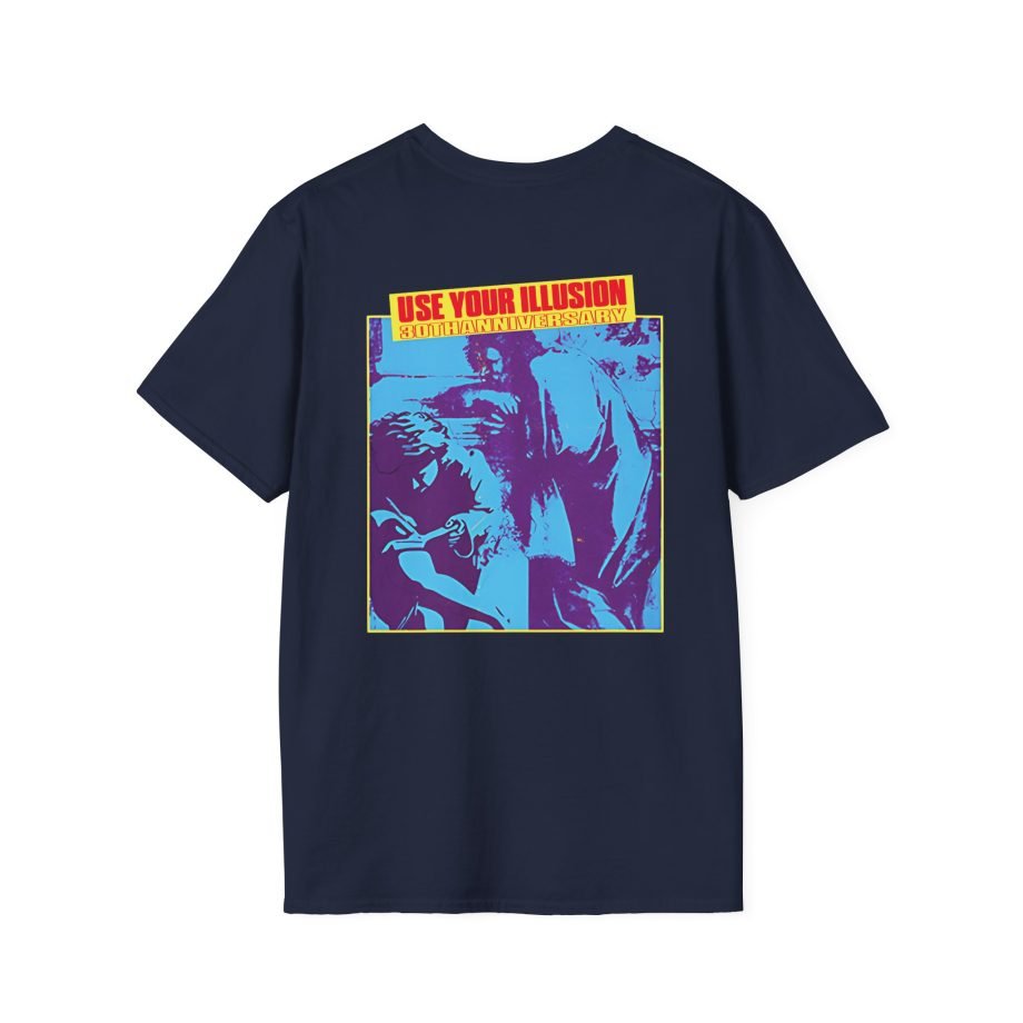 Guns N Roses 30th Anniversary Use Your Illusion Unisex Softstyle T-Shirt