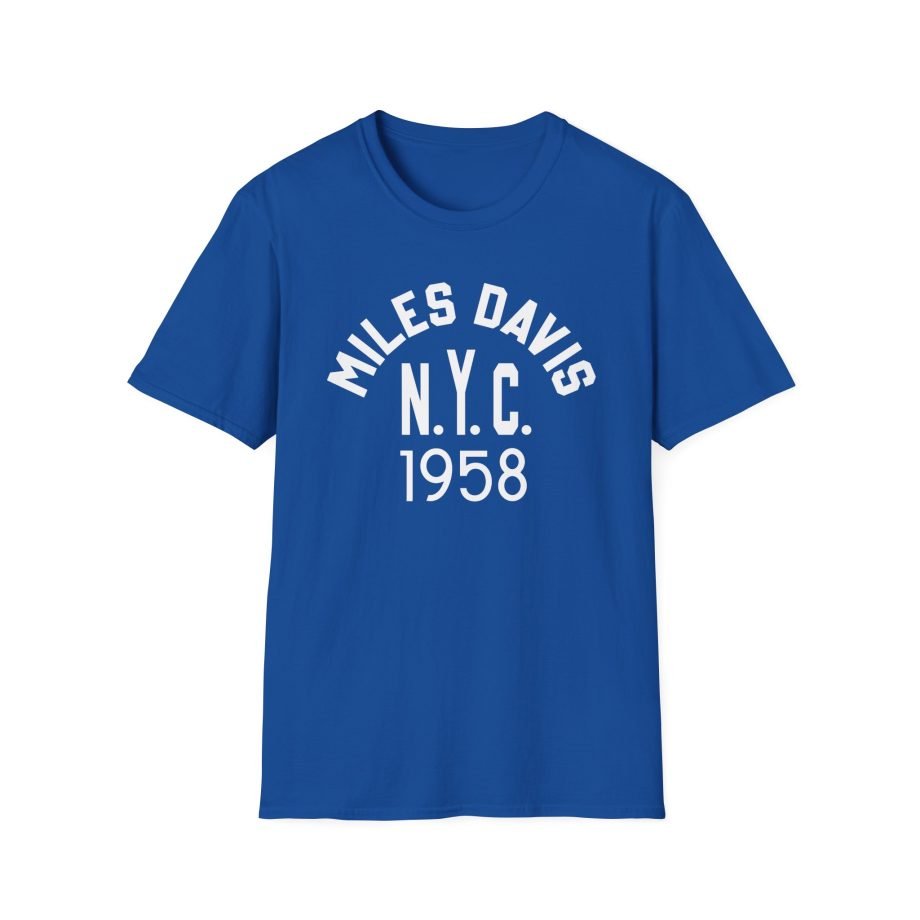 Miles Davis 1958 Unisex Softstyle T-Shirt