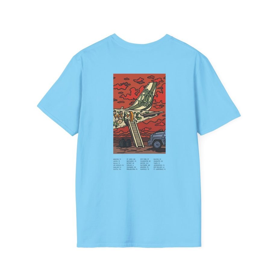 Lil Baby Iou Tour Flying Unisex Softstyle T-Shirt