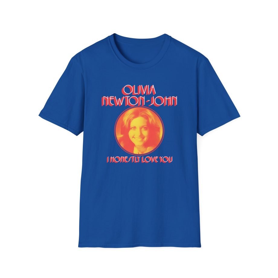 Olivia Newton John I Honestly Love You Unisex Softstyle T-Shirt