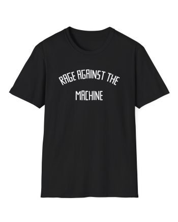 Rage Against the Machine Text Unisex Softstyle T-Shirt