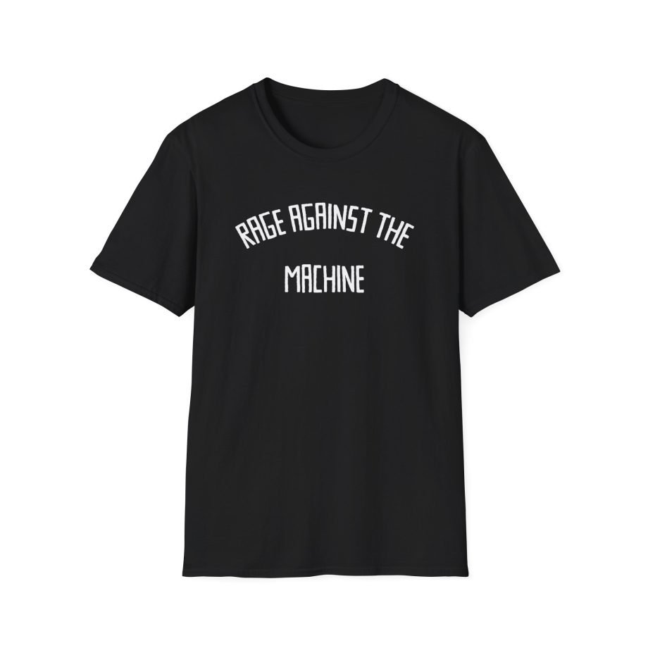 Rage Against the Machine Text Unisex Softstyle T-Shirt