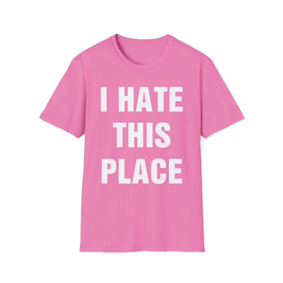 Hot Water Music I Hate This Place Unisex Softstyle T-Shirt
