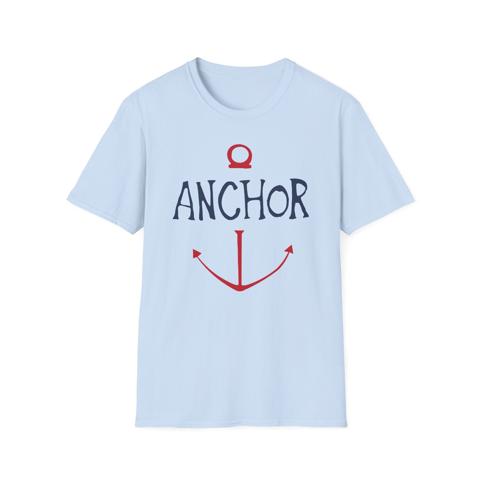 One Piece Anchor Unisex Softstyle T-Shirt