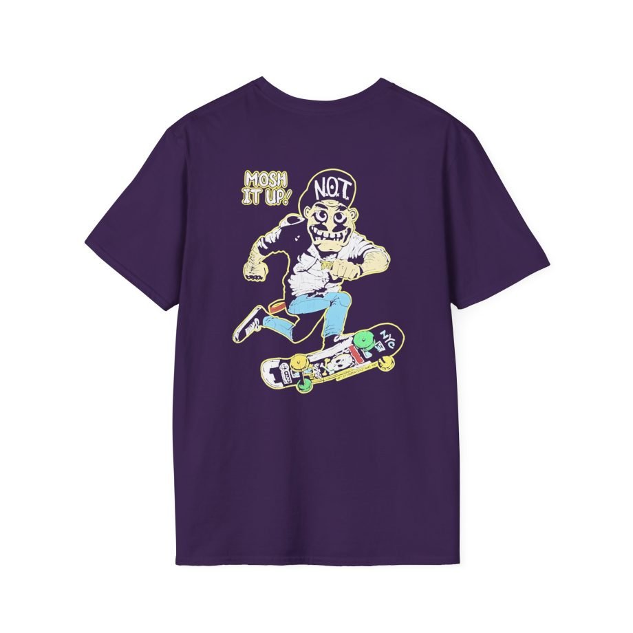 Anthrax Mosh It Up Skater Unisex Softstyle T-Shirt